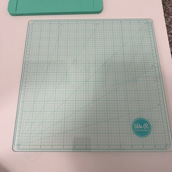 Crafting Lot Two Cutting Boards Paper Cutter Mixed Stickers - Picture 2 of 9